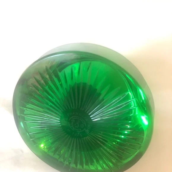 Alexander the Great lead crystal Baccarat paperweight in mint condition